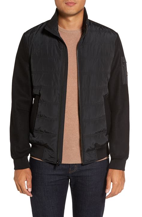 michael kors black men's jacket